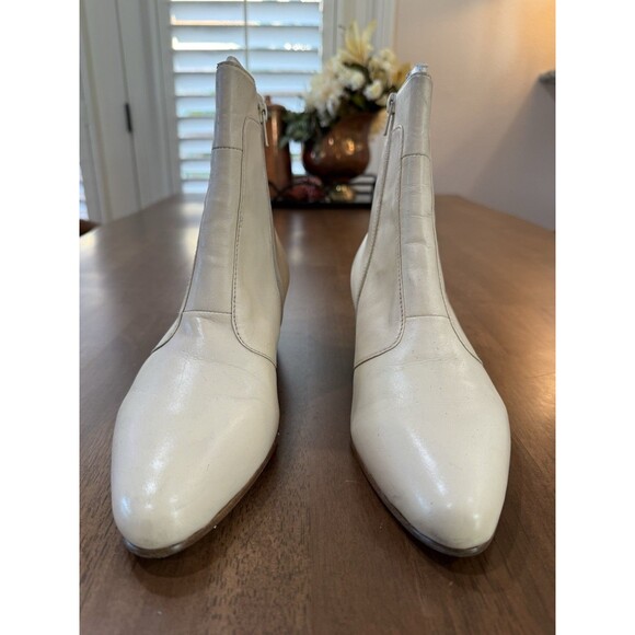 Giorgio Brutini Men’s Leather Ankle Boots 2” Heel Zip Western Mod Retro 8.5W - Picture 4 of 13